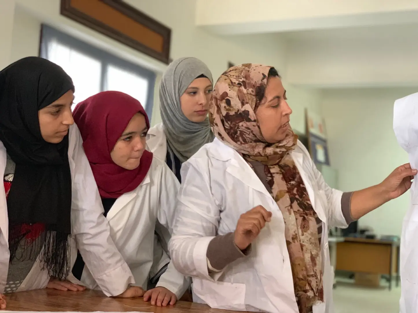 Formación profesional para mujeres jóvenes en Tetuán, Marruecos